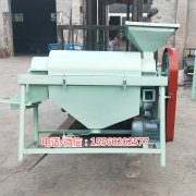 水稻脫芒機，黑龍江水稻打毛機、家用水稻去芒機，水稻脫芒機裝車