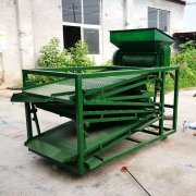 小型花椒篩選機圖片 電動花椒篩時產(chǎn)300公斤 大中小篩椒機廠家